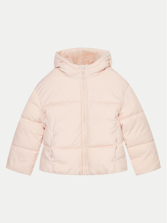 

Пуховик стандартного кроя United Colors Of Benetton, розовый