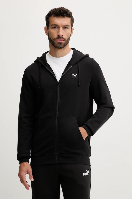 

Хлопковая толстовка Puma, черный
