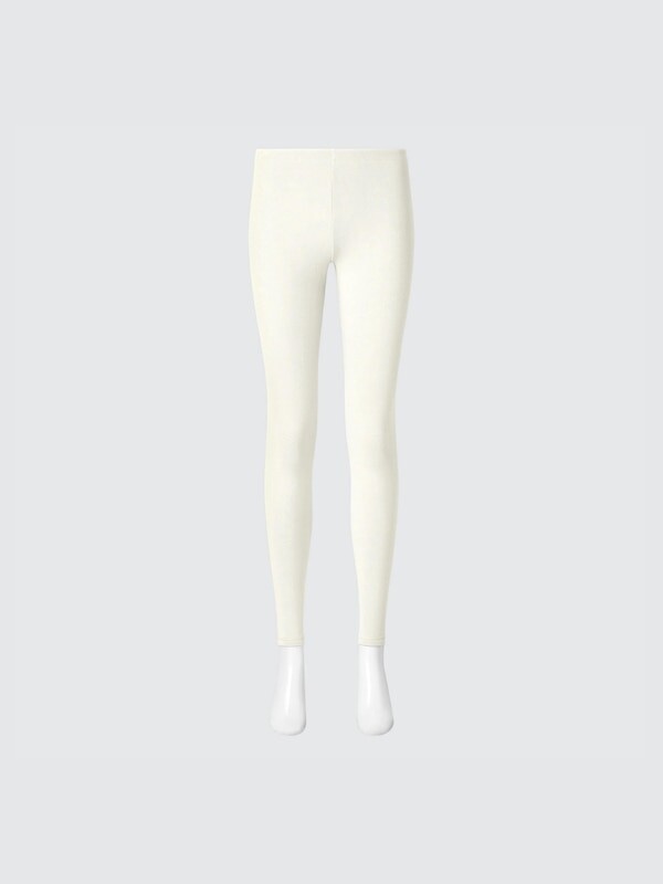 

Ультра теплые леггинсы heattech Uniqlo, белый