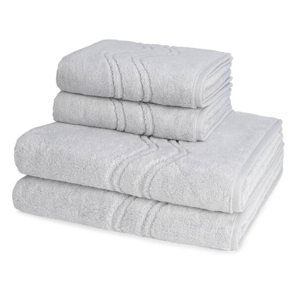 

Cashmere feeling Набор полотенец Ross (4 шт), 50x1x100 см цвет chrom