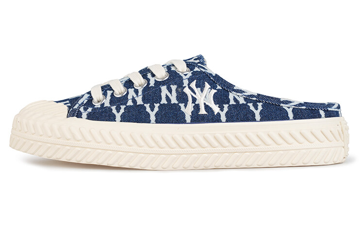 

Кеды MLB Playball Mule Canvas Shoes Unisex Low-Top Dark Blue