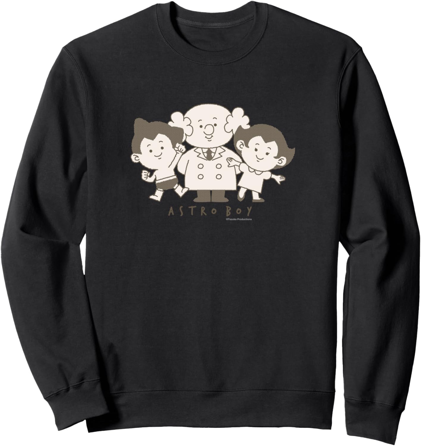 

Толстовка Iron Arm Atom Soft Atom (Combined) Osamu Tezuka World, черный