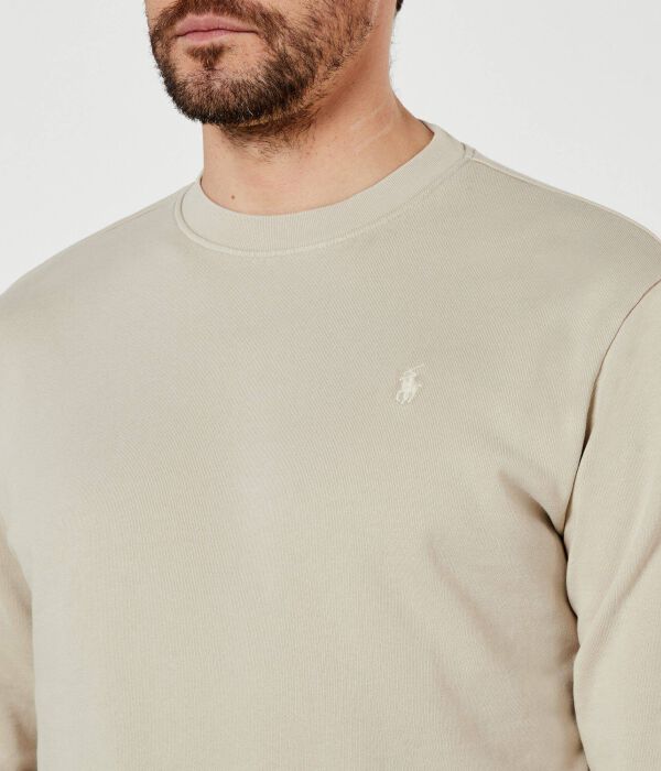 Толстовка Polo Ralph Lauren Regular Fit, бежевый — фото 4