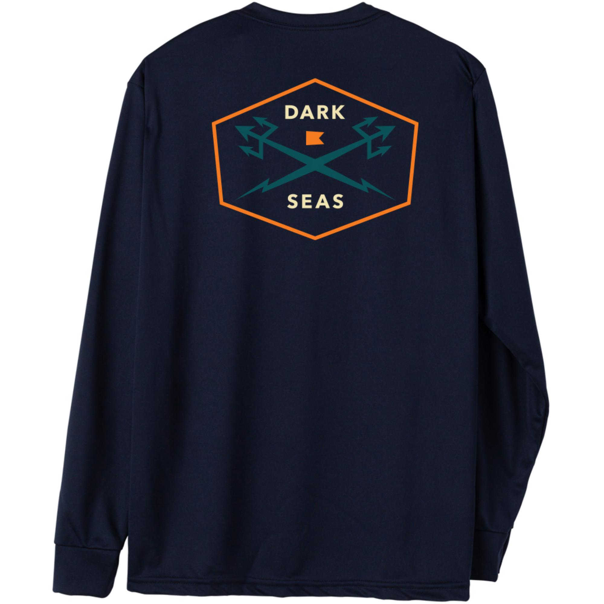 

Мужская футболка с длинным рукавом Progressive с защитой от УФ-излучения Dark Seas, Navy, Синий, Мужская футболка с длинным рукавом Progressive с защитой от УФ-излучения Dark Seas, Navy