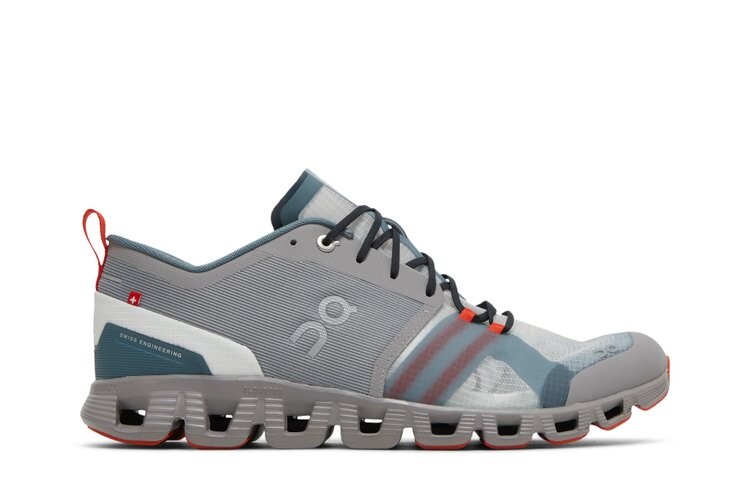 

Кроссовки ON Cloud X Shift 'Alloy Red', серый