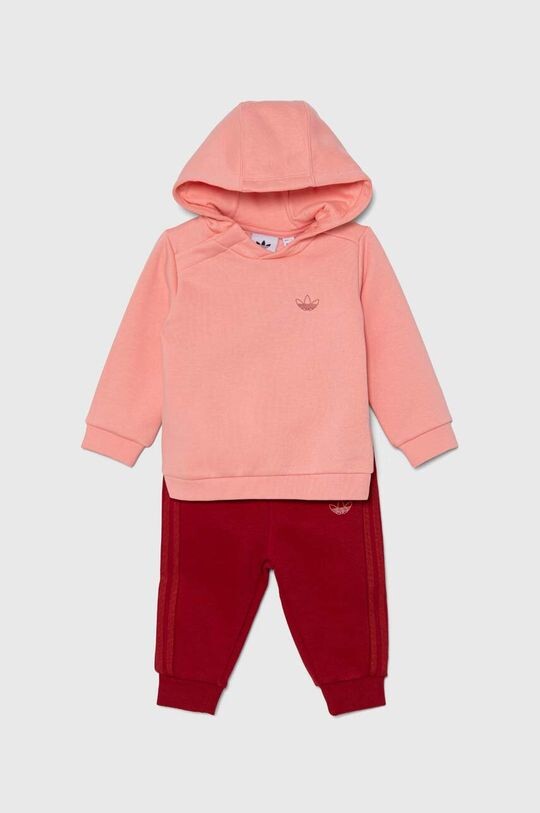 

Детский спортивный костюм HOODIE SET adidas Originals, розовый
