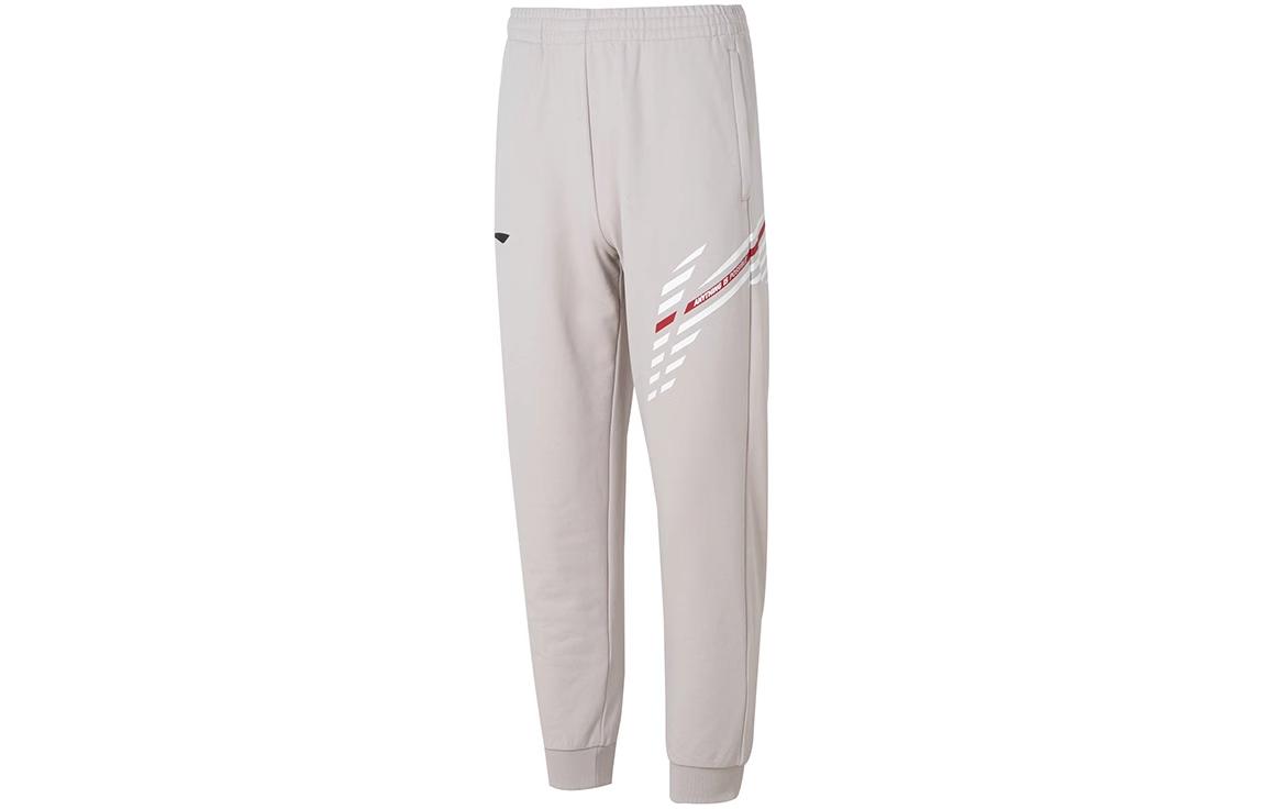 

Li-Ning Badminton Collection FW23 вязаные спортивные штаны Unisex Gray