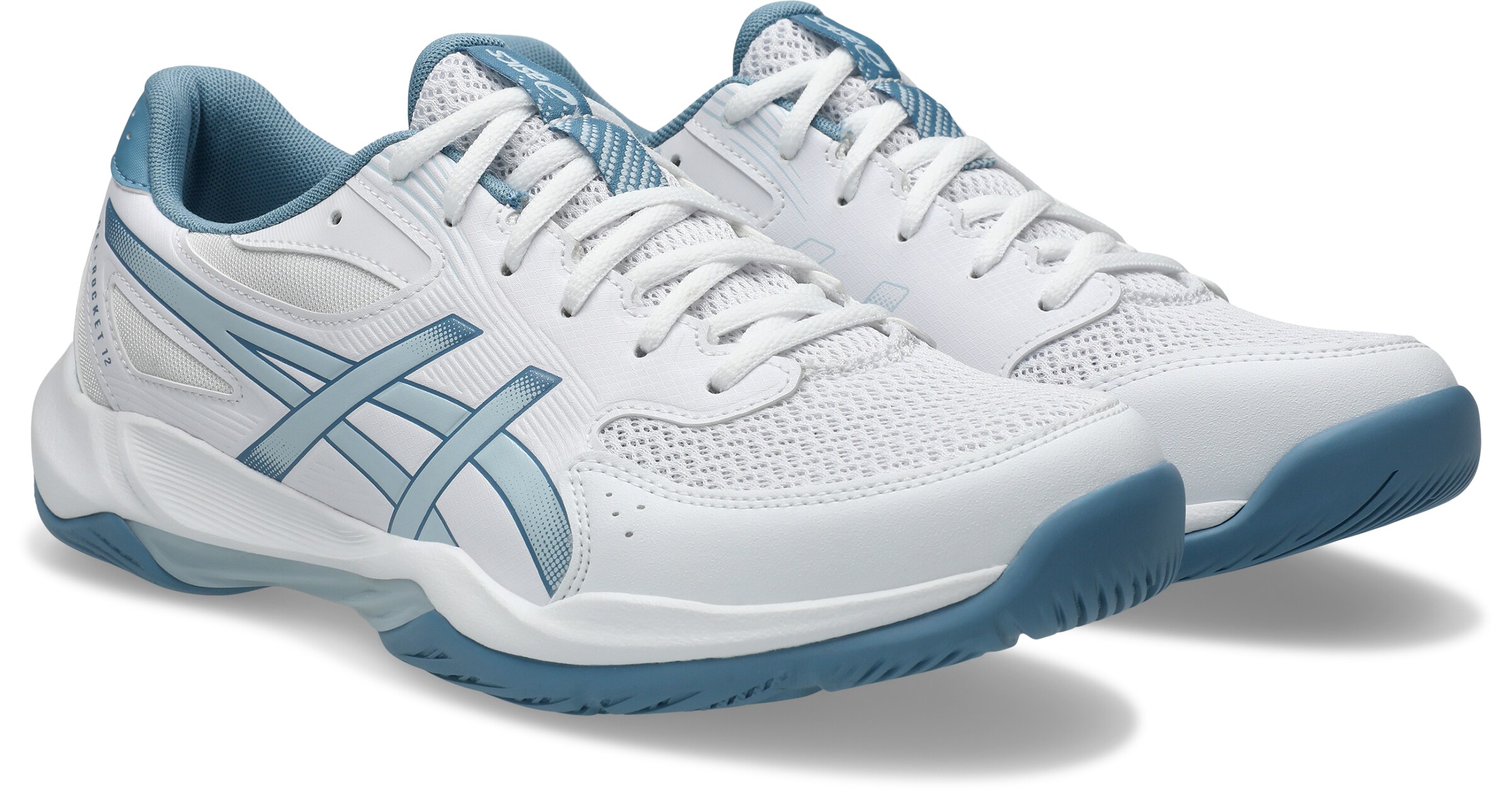 ASICS Белые кроссовки — фото 2