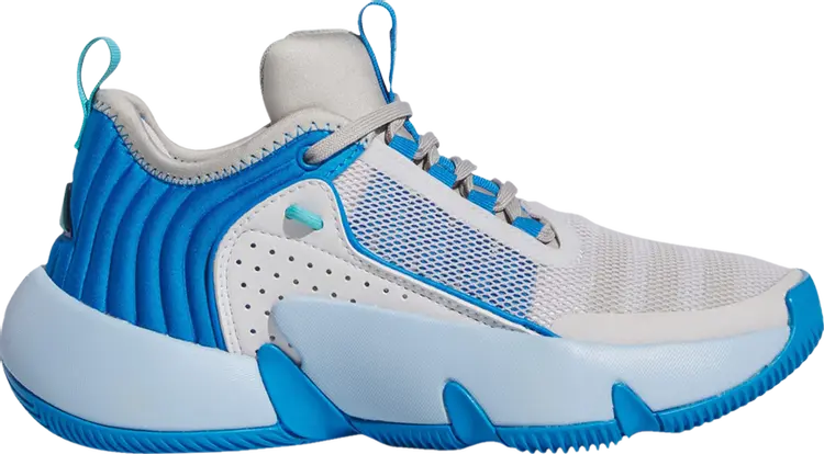 

Кроссовки Trae Unlimited Big Kid 'Dash Grey Bright Blue', серый