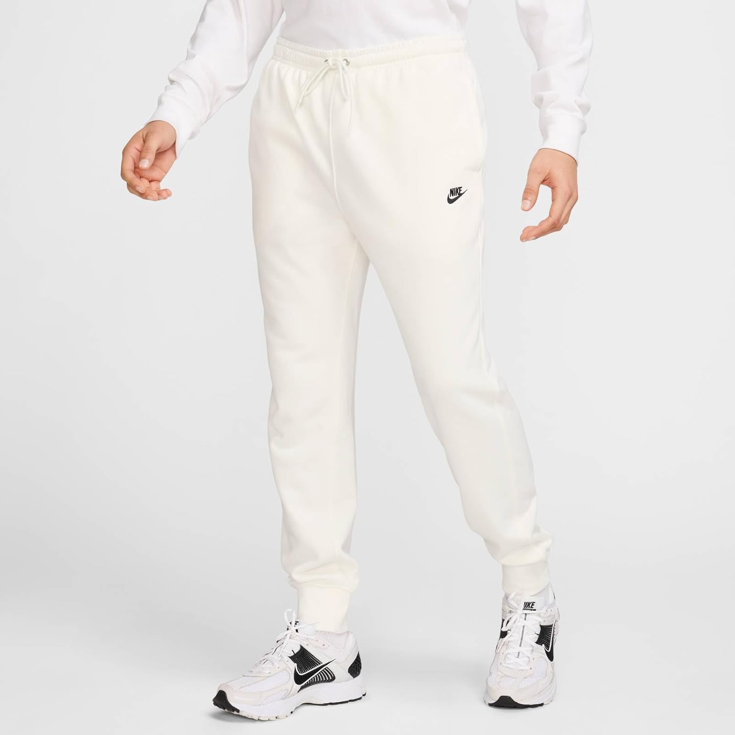 Nike - Брюки-джоггеры French Terry Club - Мужские, Брюки, Sail/Sail/Black — фото 2