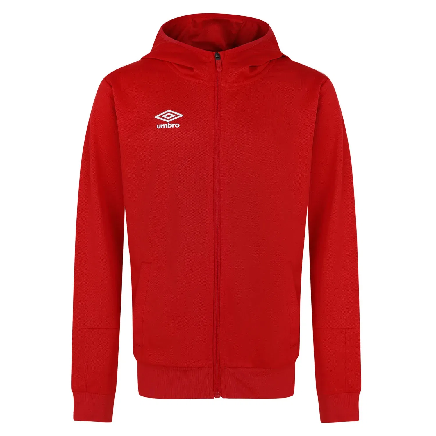 Худи детское Umbro Total Training Knitted, темно-красный