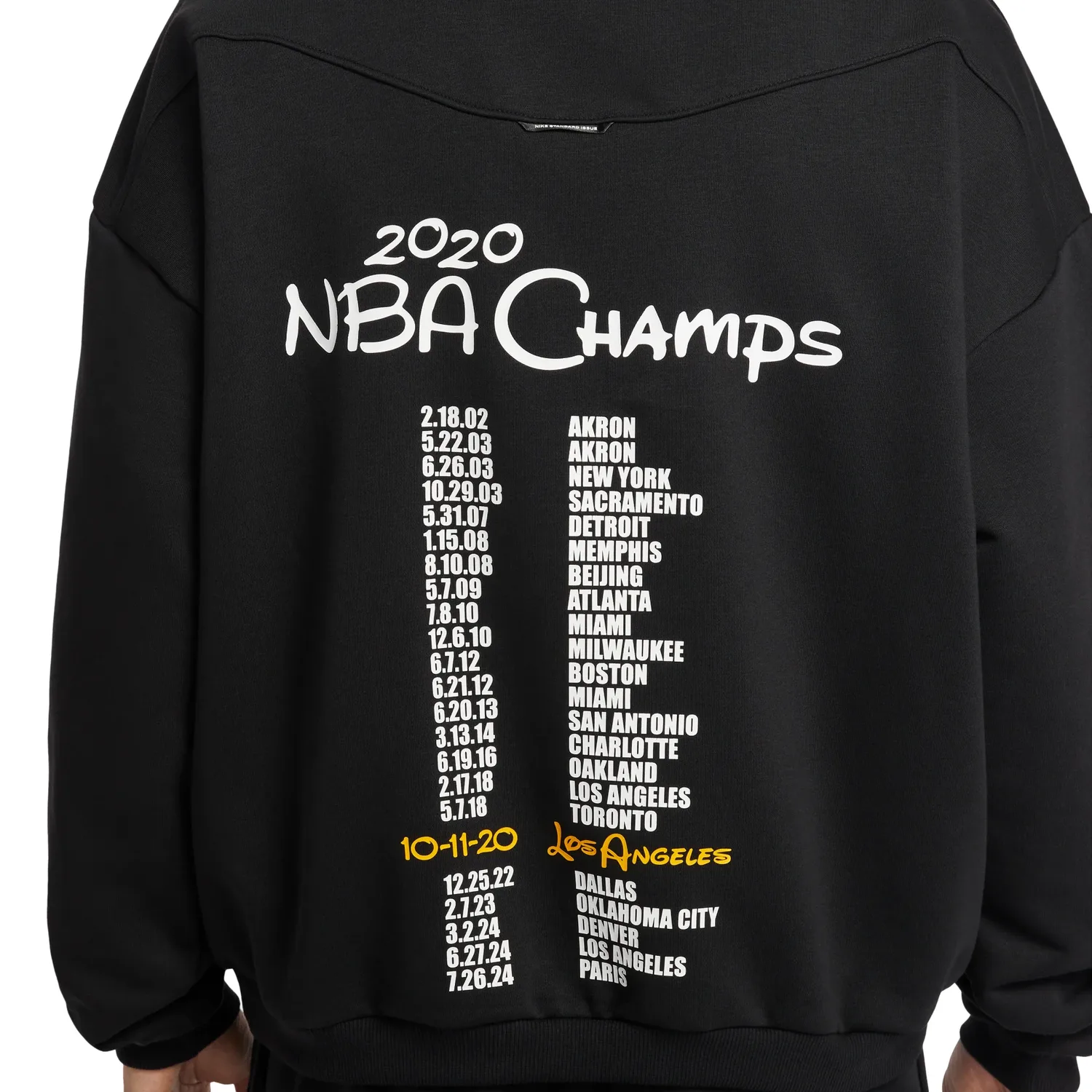Худи Nike LeBron 'Bubble Boy', черный — фото 3