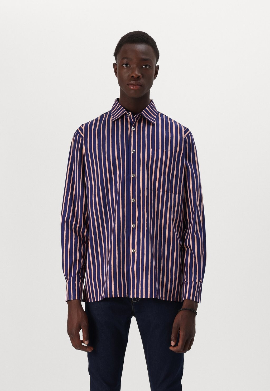 

Рубашка JOKAPOIKA UNISEX Marimekko, темно-синий