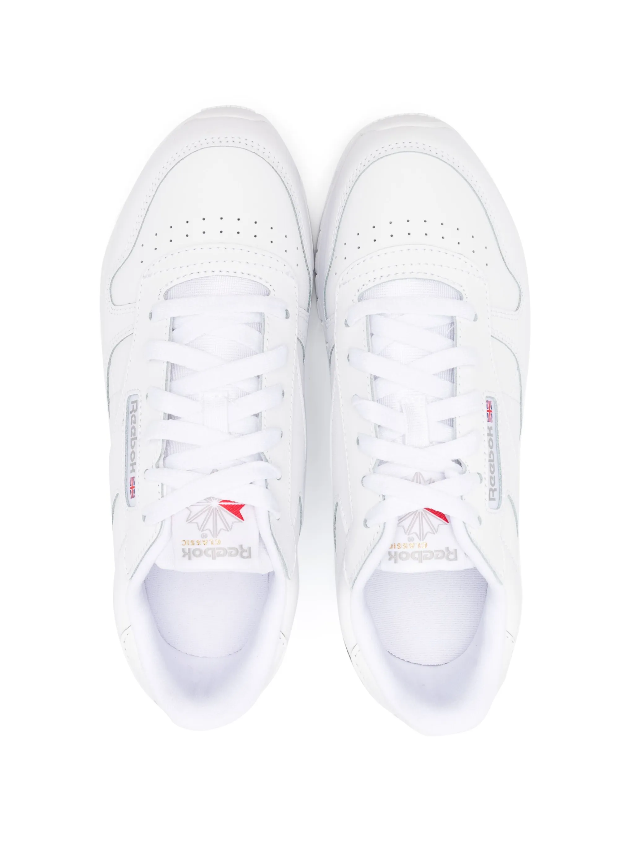 Кроссовки на шнуровке Reebok Kids, белый — фото 3