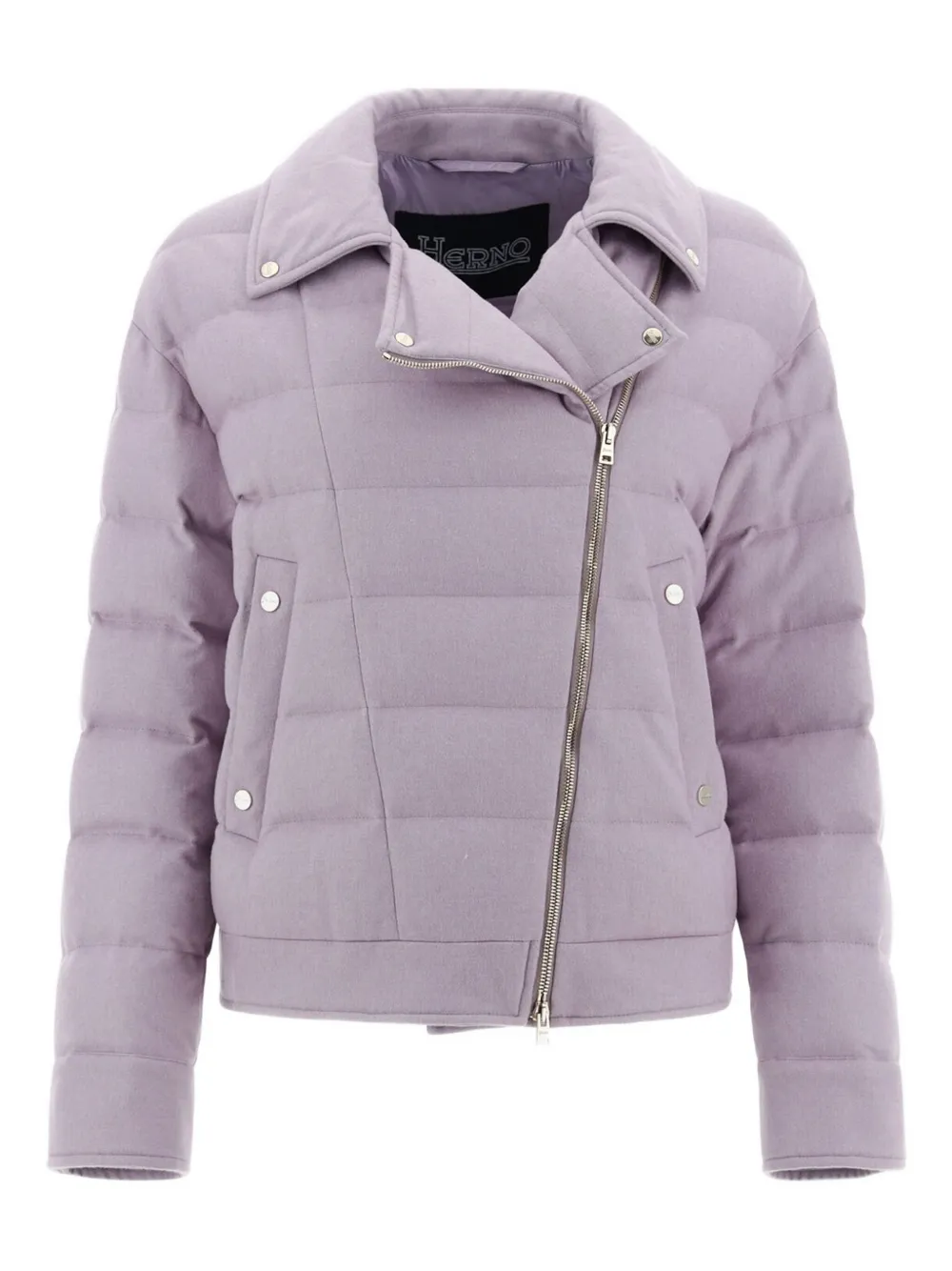 

Пуховик на молнии Herno, фиолетовый