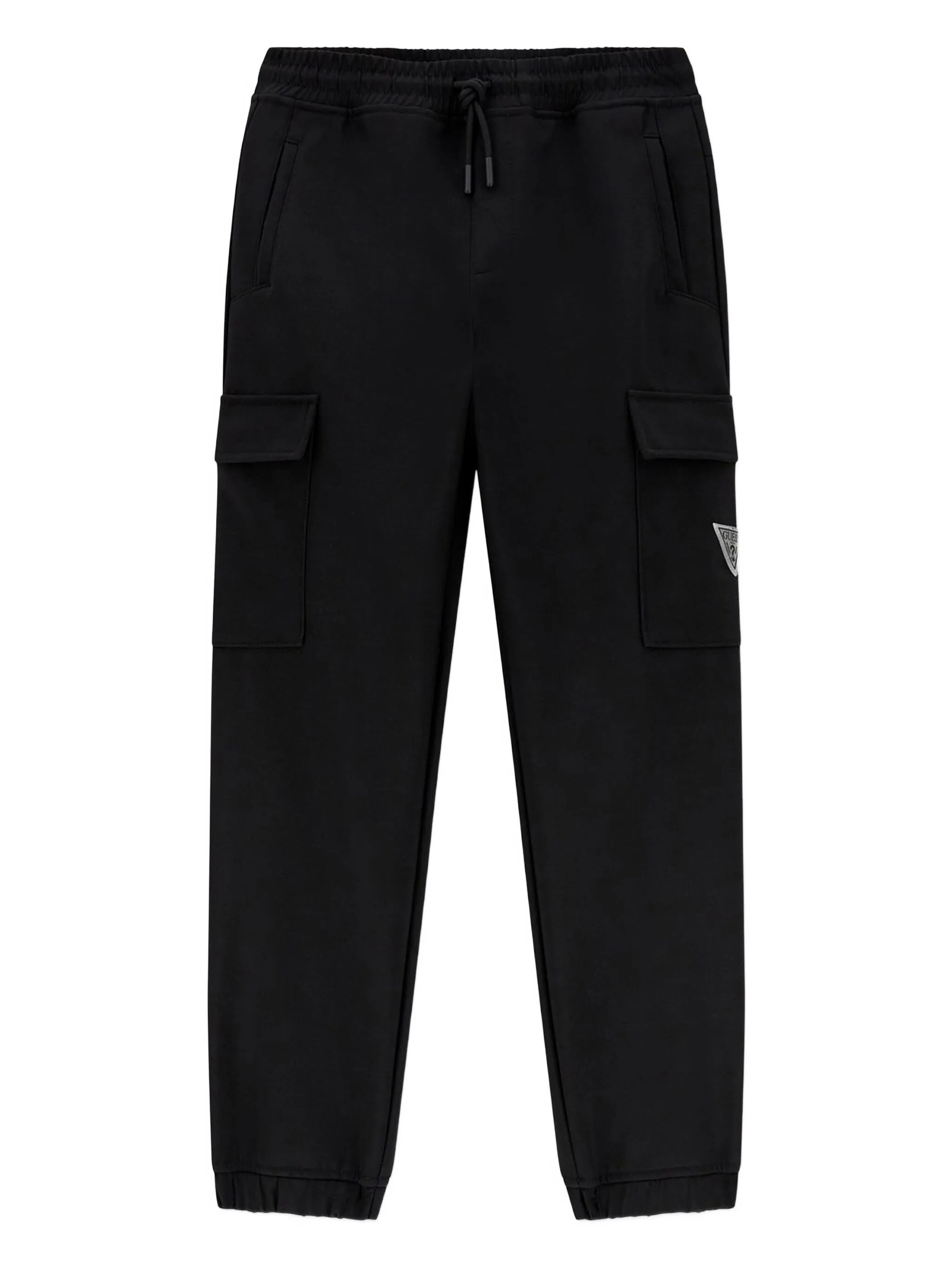 

Джогеры с карманами карго Guess Kids, черный