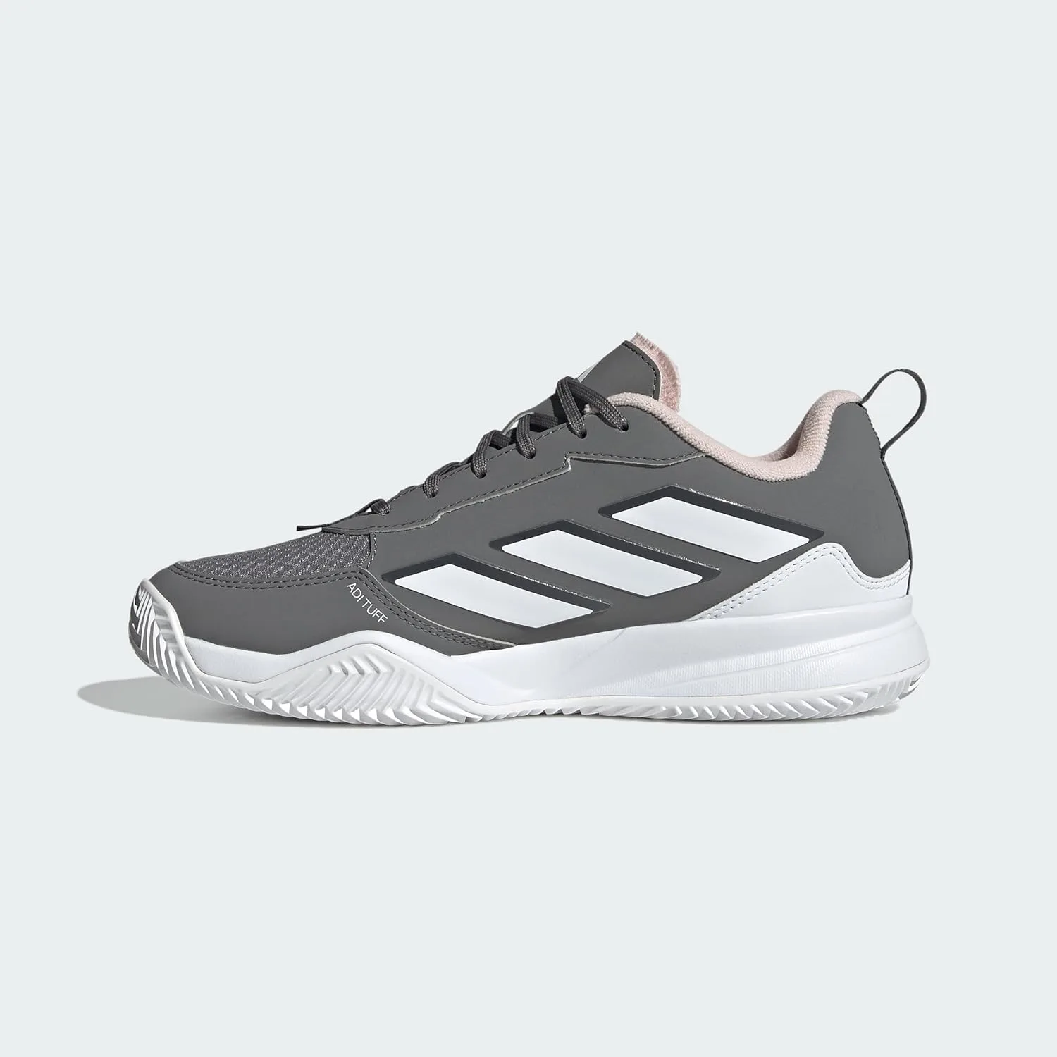 Детские теннисные кроссовки Avaflash Clay (не футбольные) низкие кроссовки adidas, белый — фото 2