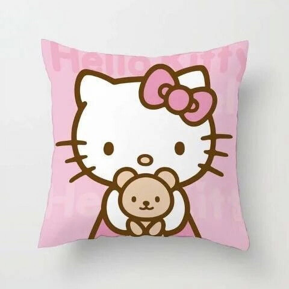 

Подушка в форме сердца Sanrio Hello Kitty Liaozhi, белый / розовый