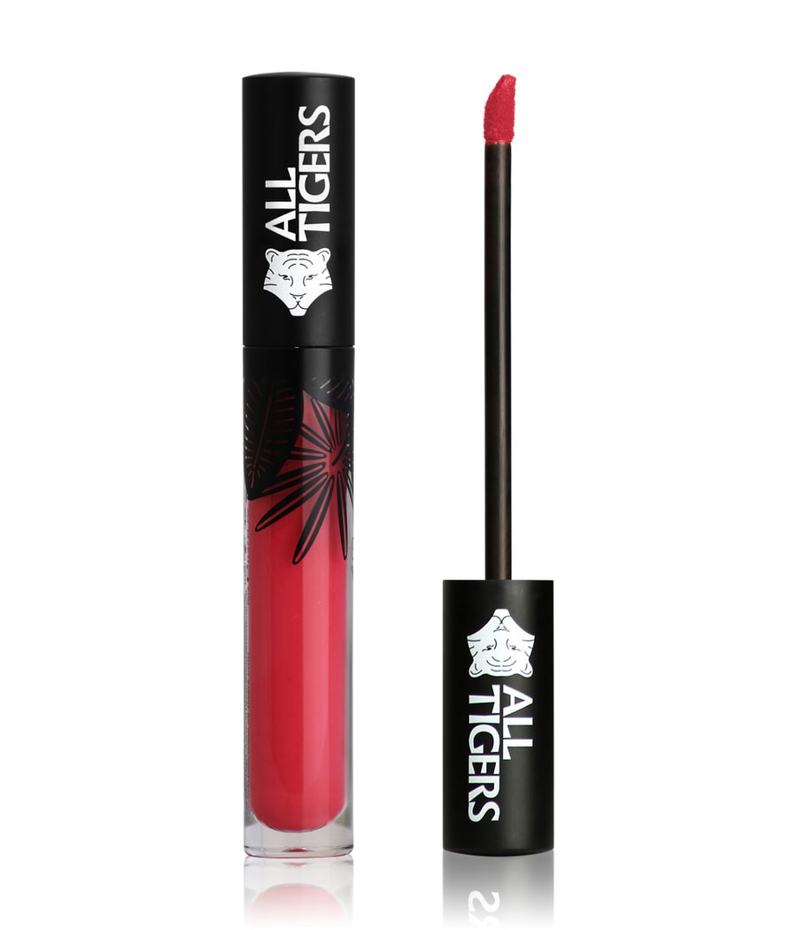 

Жидкая помада All Tigers Natural & Vegan, 793 KNALLROSA "RUN THE WORLD", 8 ml