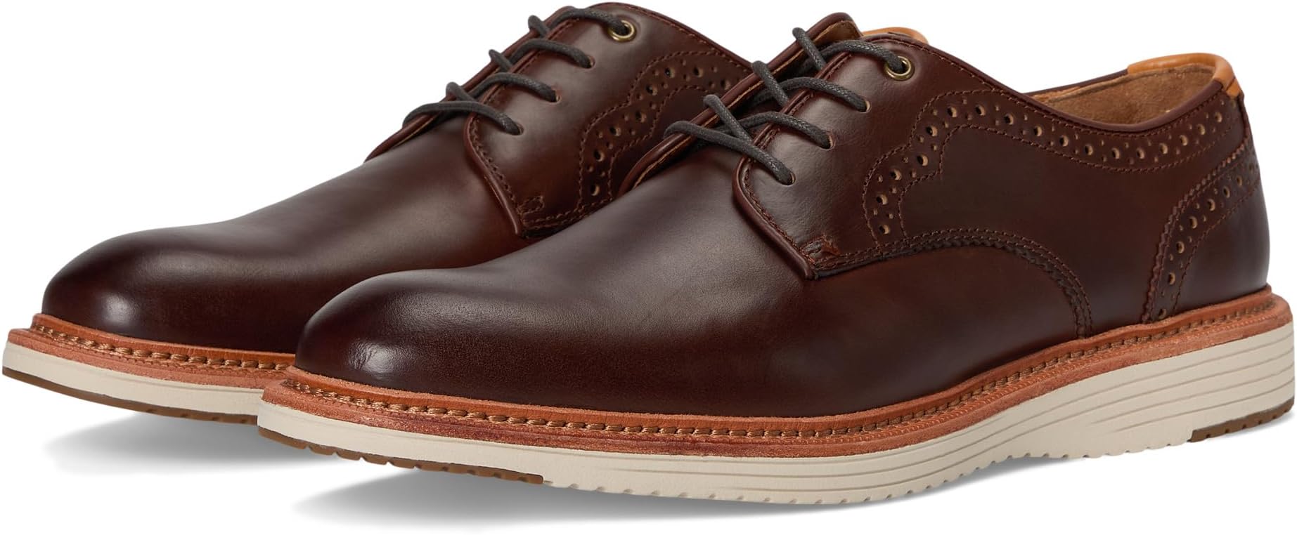 

Оксфорды Johnston & Murphy Upton 175th Plain Toe, цвет Tan Oiled American Full Grain
