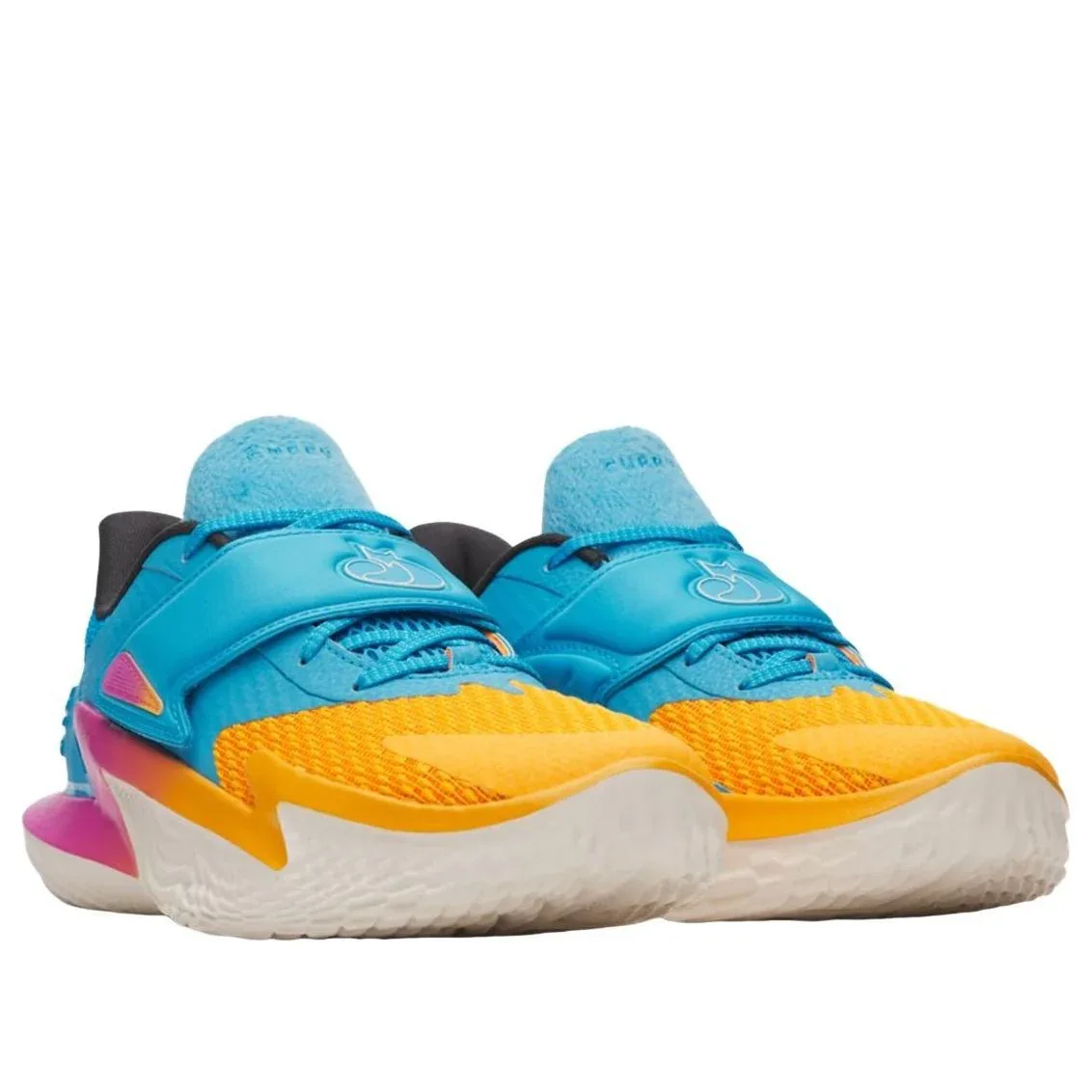Кроссовки Under Armour Curry Fox 2 'Hooptopia', синий — фото 2