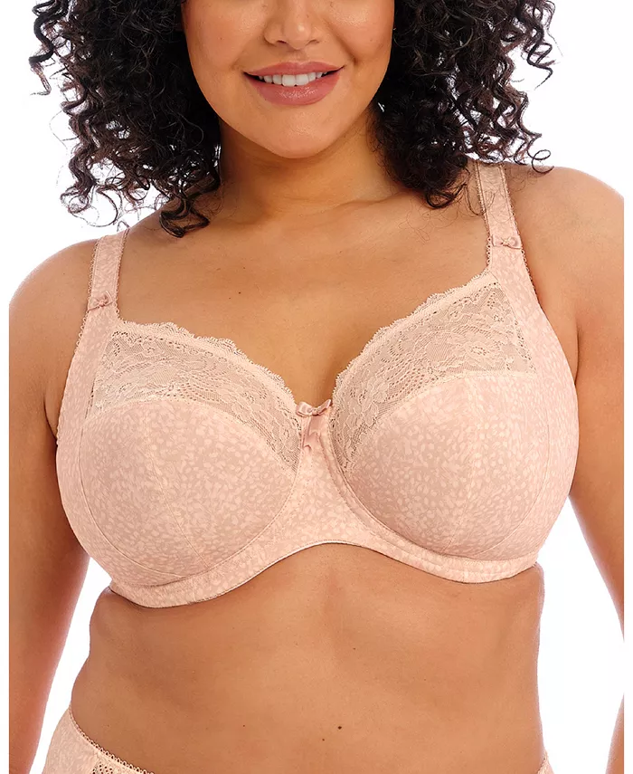 

Бюстгальтер с чашками на косточках и кружевной отделкой Full Figure Morgan Banded Underwire Stretch Lace Bra EL4110, только онлайн Elomi, розовый