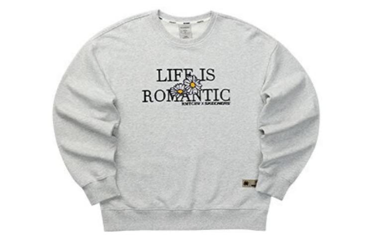 

Romantic Crown Коллекция Collaboration Свитшот Унисекс 02F0/Серо-бежевый Skechers