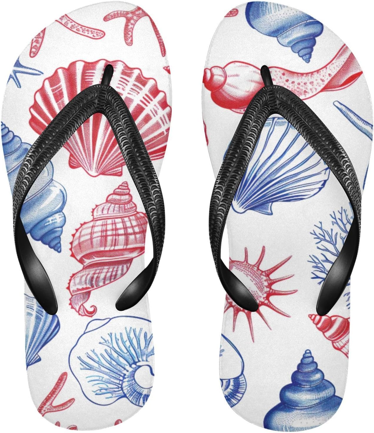 

Пляжные летние повседневные сандалии с ракушкой и морской звездой для женщин и мужчин Kfbe, Starfish