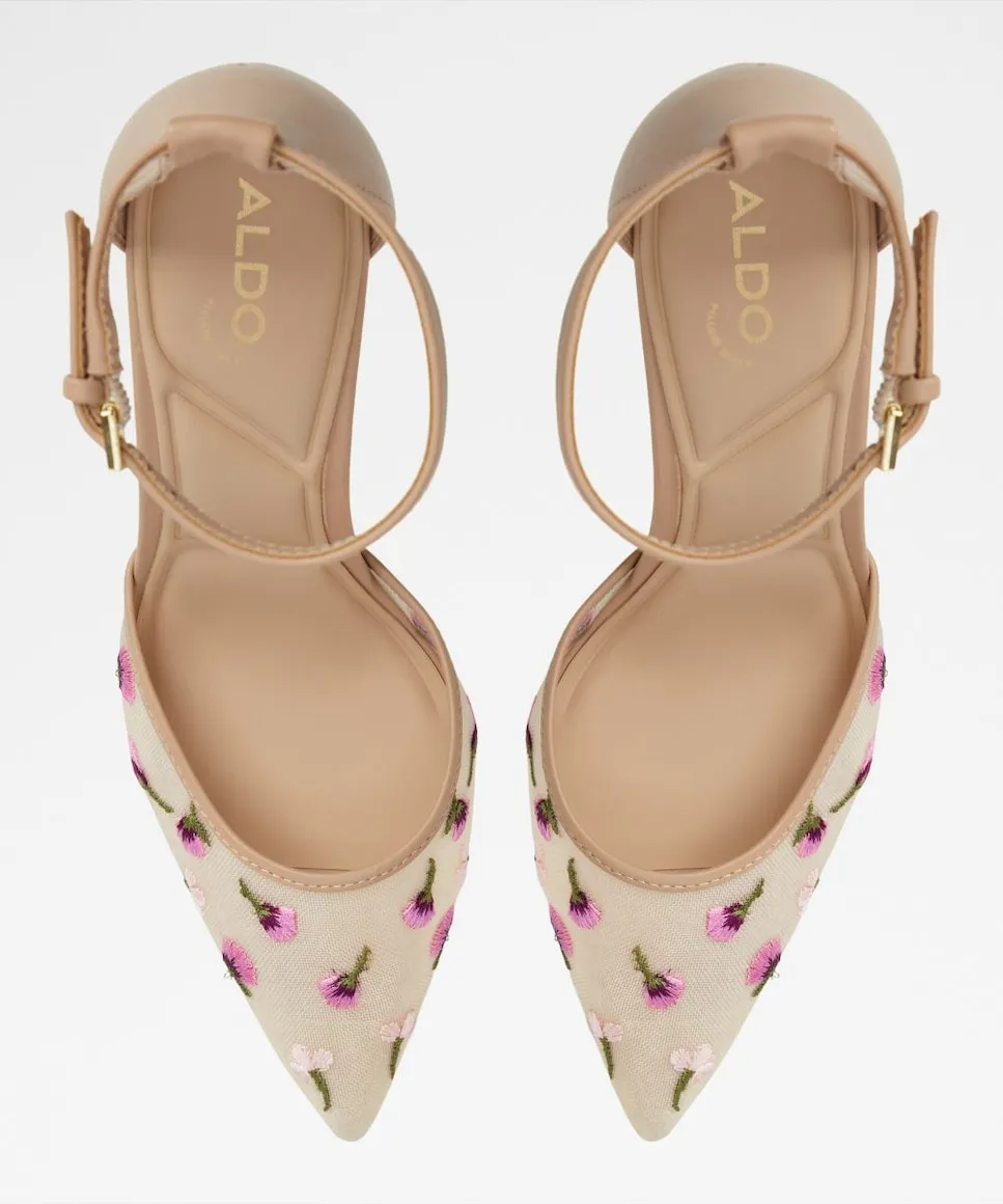 Женские туфли-лодочки с острым носком Aldo, бежевый — фото 3