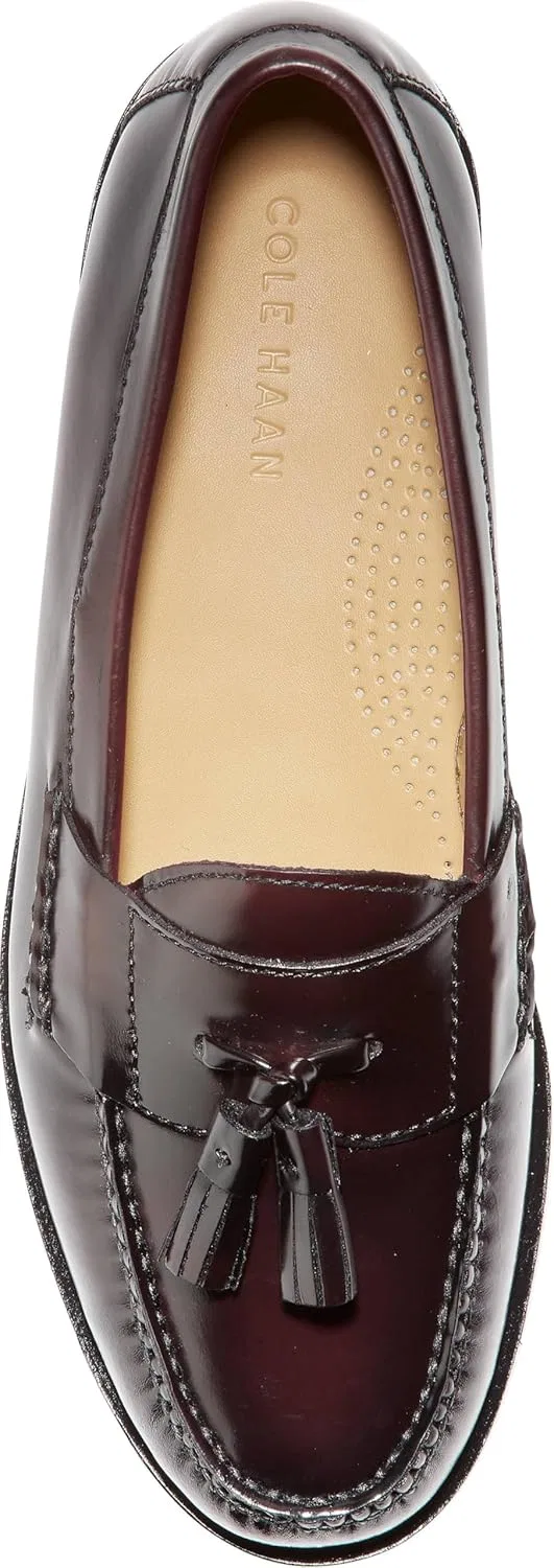 Мужские туфли Cole Haan с кисточками, Burgundy — фото 3