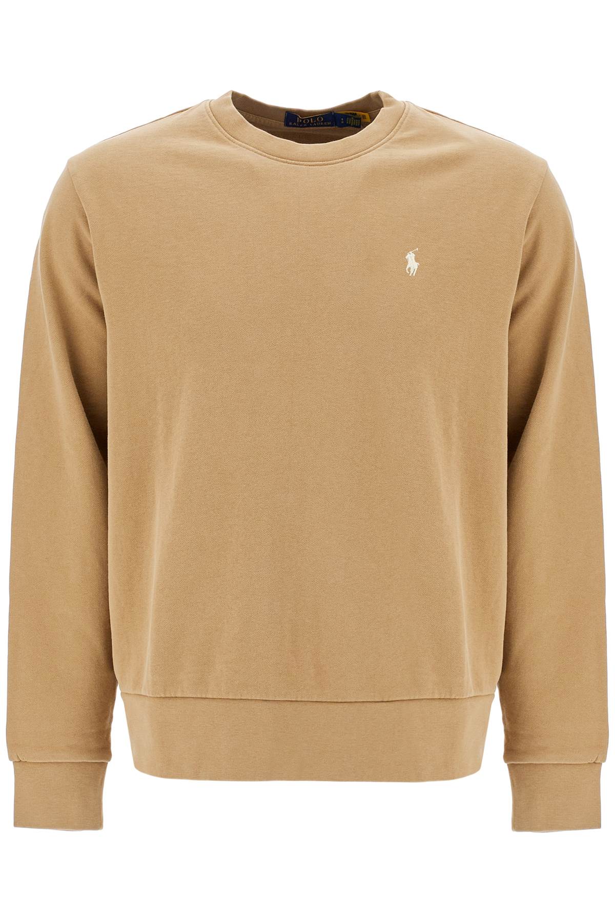 

Мужская толстовка Polo Ralph Lauren с круглым вырезом и петлей на спине, хаки