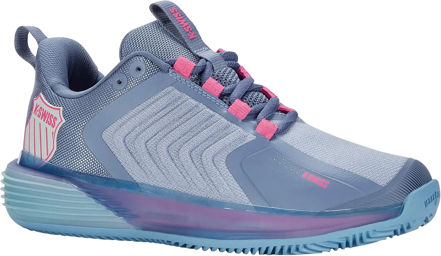 Кроссовки для тенниса K-Swiss Ultrashot 3 HB, Infinity/Blue Blizzard/Heritage Blue — фото 2