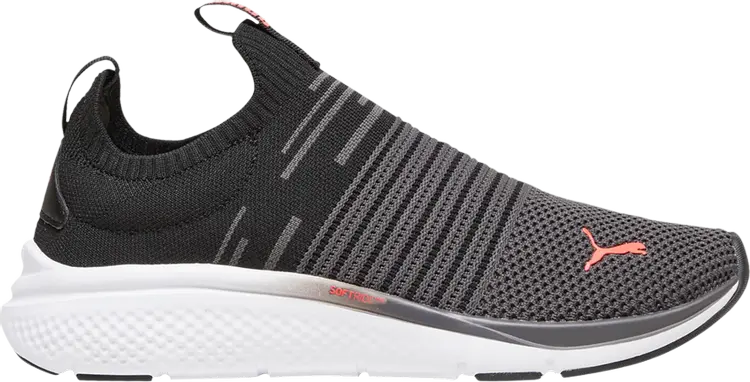 

Кроссовки Softride Pro Echo Slip-On 'Black Fire Orchid', черный