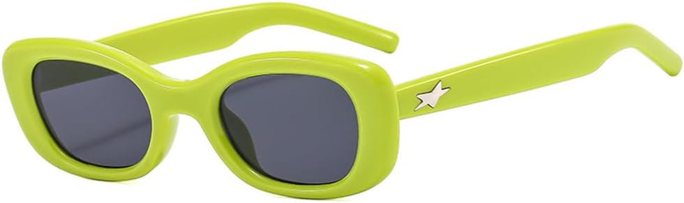 

Винтажные солнцезащитные очки, модные мужские и женские солнцезащитные очки, стильные, популярные, ретро, ​​женские очки с защитой от УФ-излучения UV400 HHZZYVY, Green