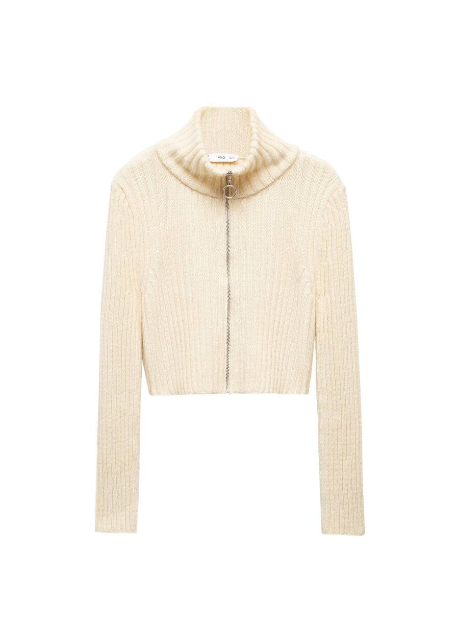 

Вязаный кардиган MANGO Knit Cardigan Bratz, нюд