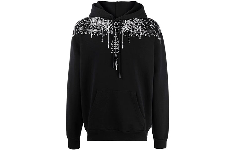 

Толстовка астрал вингс с кулиской Marcelo Burlon, черный