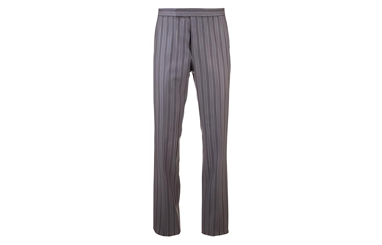 

Повседневные брюки мужские серые THOM BROWNE