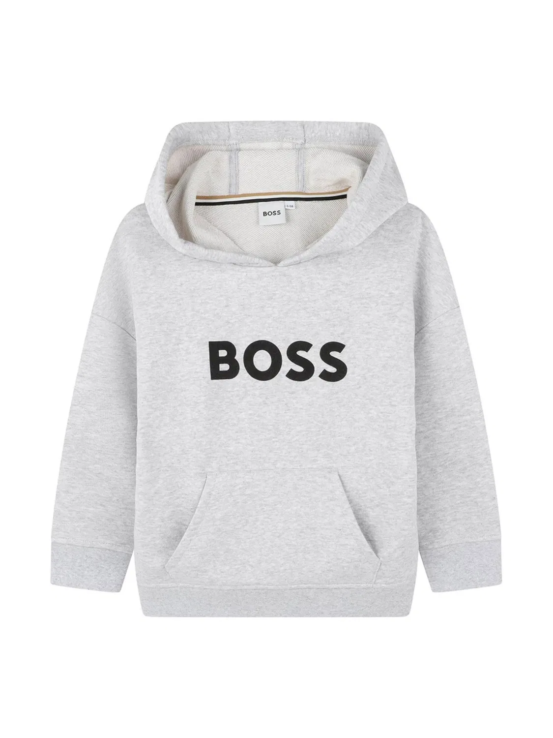 Свитшот Boss Felpa серого цвета