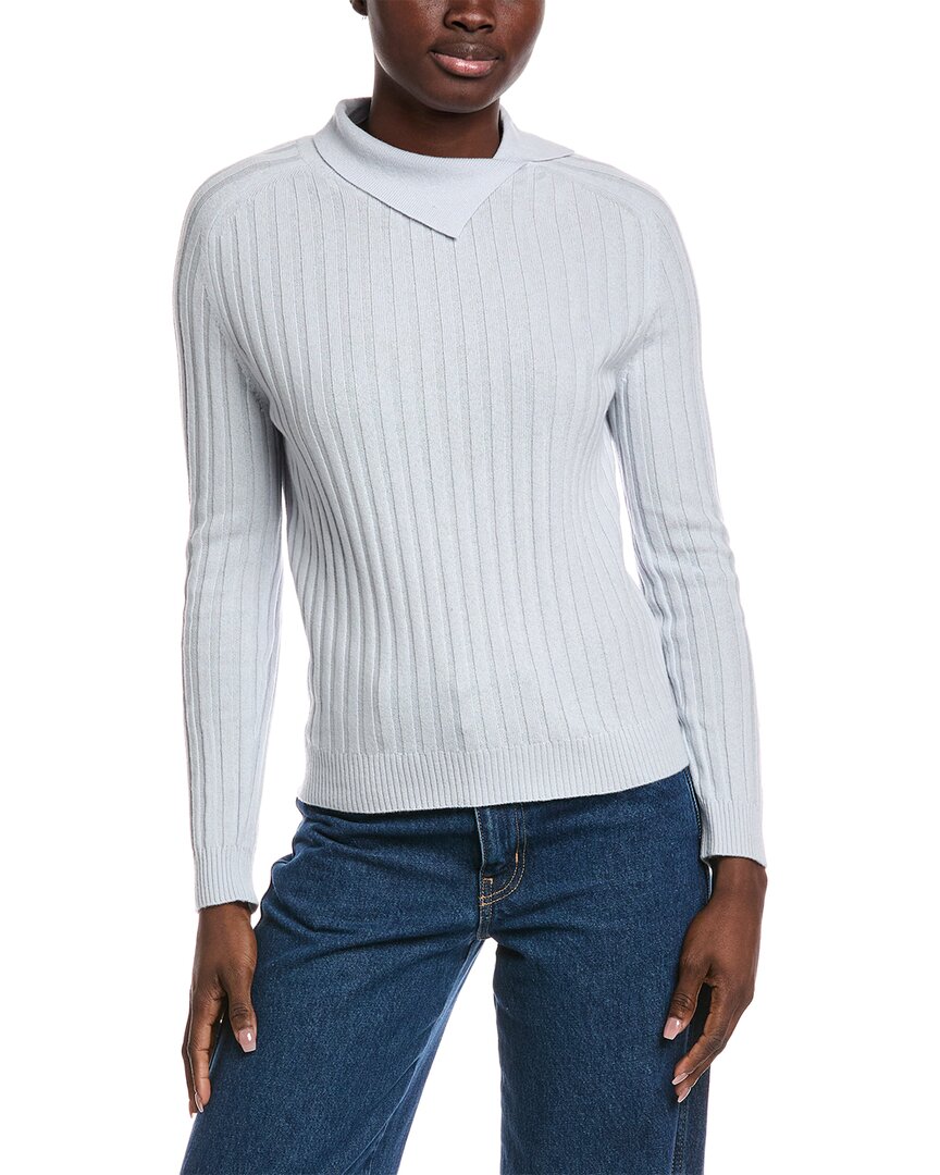 

Мужской свитер из шерсти и кашемира Malo Cashmere, синий