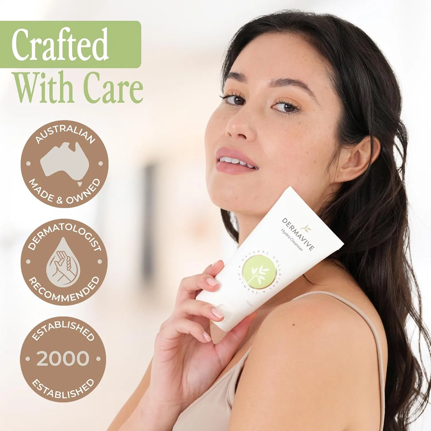 Гель для умывания Dermavive — Hydra Cleanser Orchid, 120 мл — фото 3