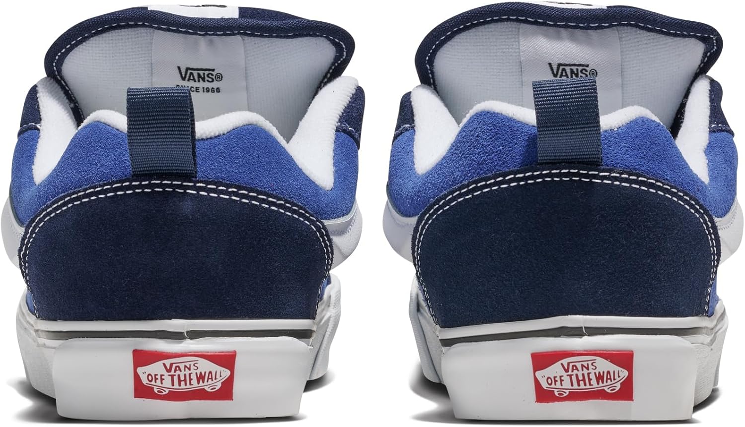 Кроссовки Vans Knu Skool для взрослых унисекс, белый/синий/темно-синий — фото 3