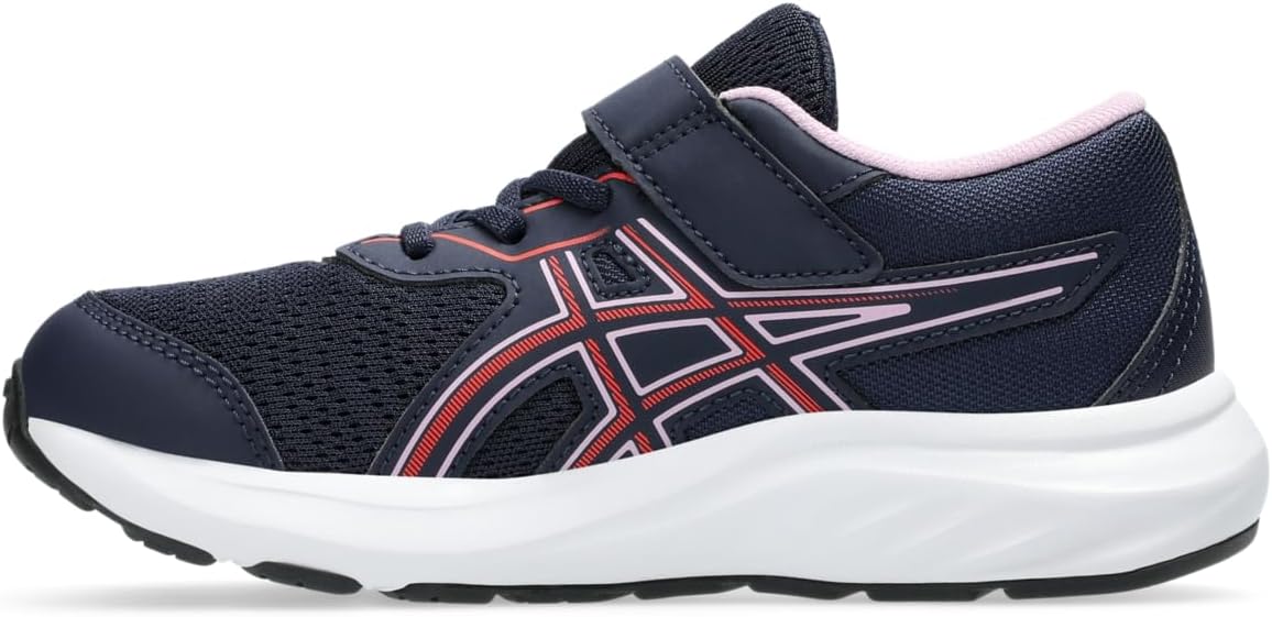 Кроссовки ASICS Boys Contend 9 Ps (для малышей/детей младшего возраста), Midnight/Coral Reef — фото 4