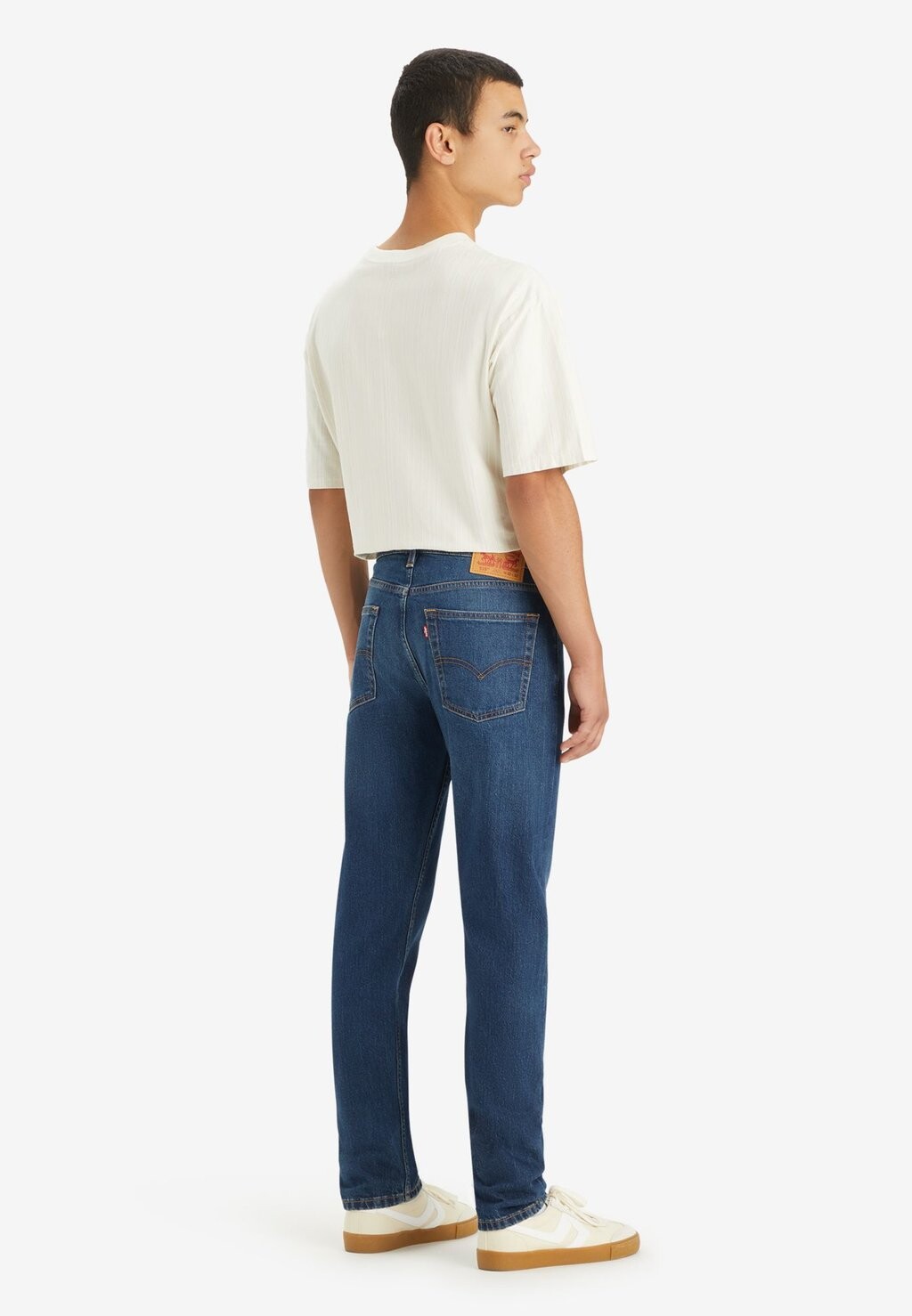 Джинсы приталенного кроя 515 Slim Taper Levi's, цвет dark-blue denim — фото 2