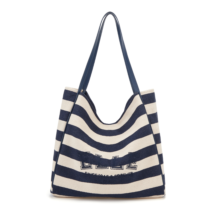 

ELLE Сумка-шоппер из ткани, женская, синяя