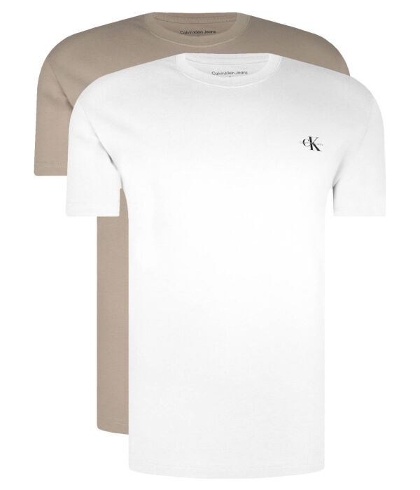 

Футболки 2 шт. Regular fit Calvin Klein Jeans, желтый