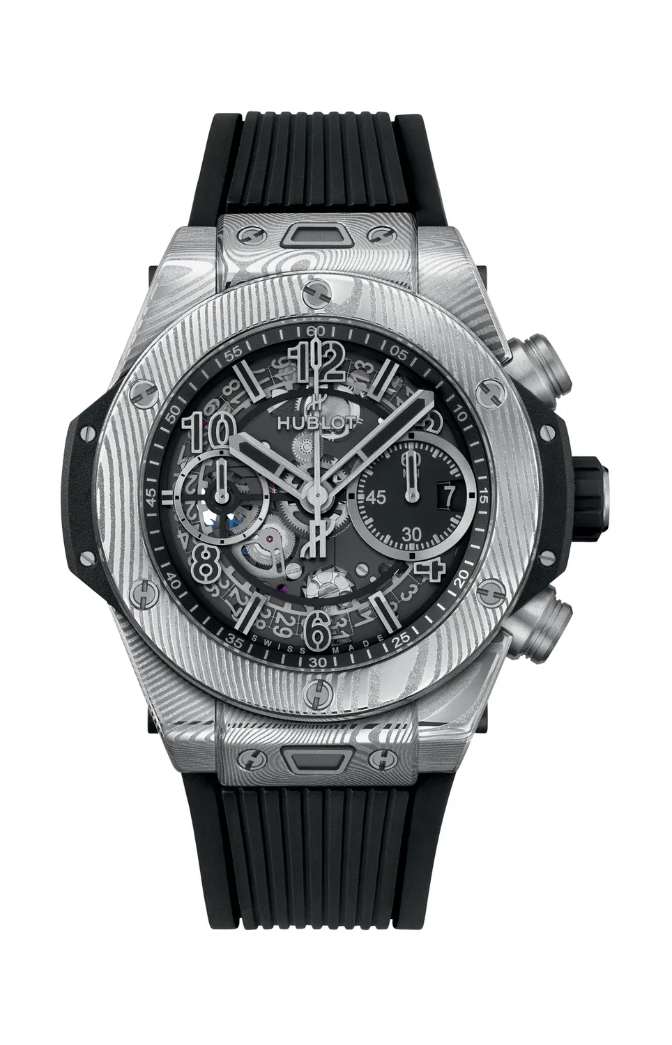 BIG BANG UNICO GOURMET 42 ММ - ЛИМИТИРОВАННАЯ СЕРИЯ - 441.DS.1170.NR.GAS22 HUBLOT, серебряный — фото 2