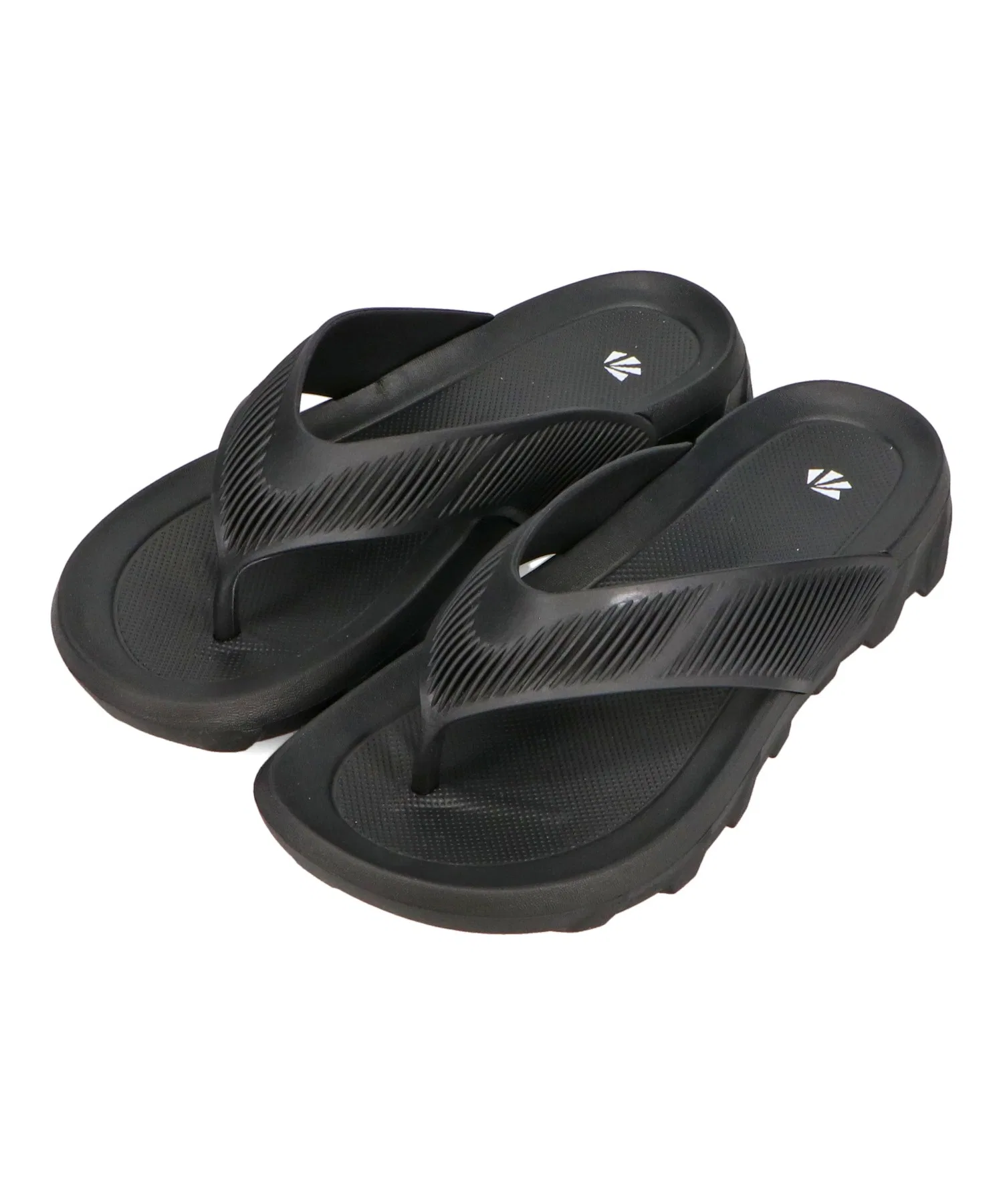 Мужские/Женские сандалии ORiental TRaffic Thong Sandals OT3227 Black — фото 3