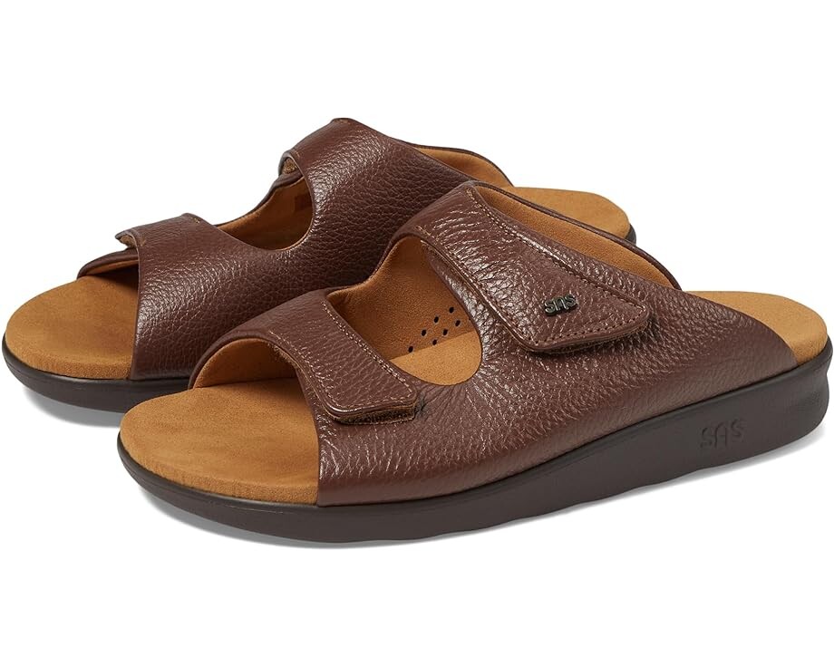 Сандалии SAS Cozy Adjustable Comfort Slide, цвет Amber