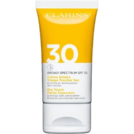 

Солнцезащитный крем для лица Dry Touch UVB/Uva 30, 50 мл, Clarins