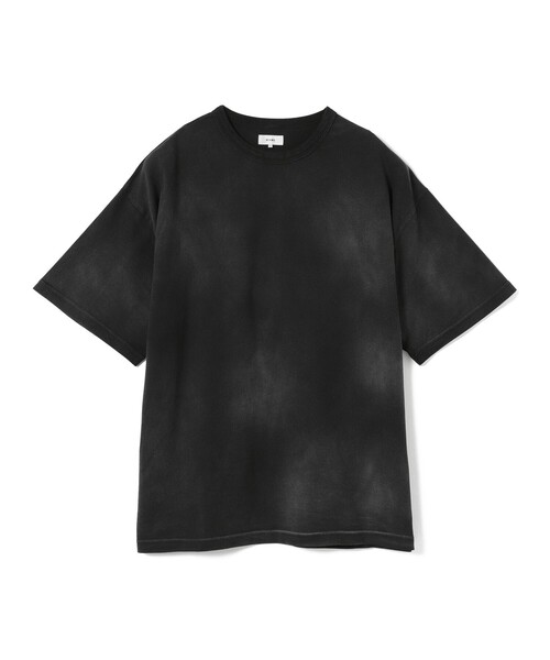 

Футболка с круглым вырезом и свободным кроем BEAMS, черный